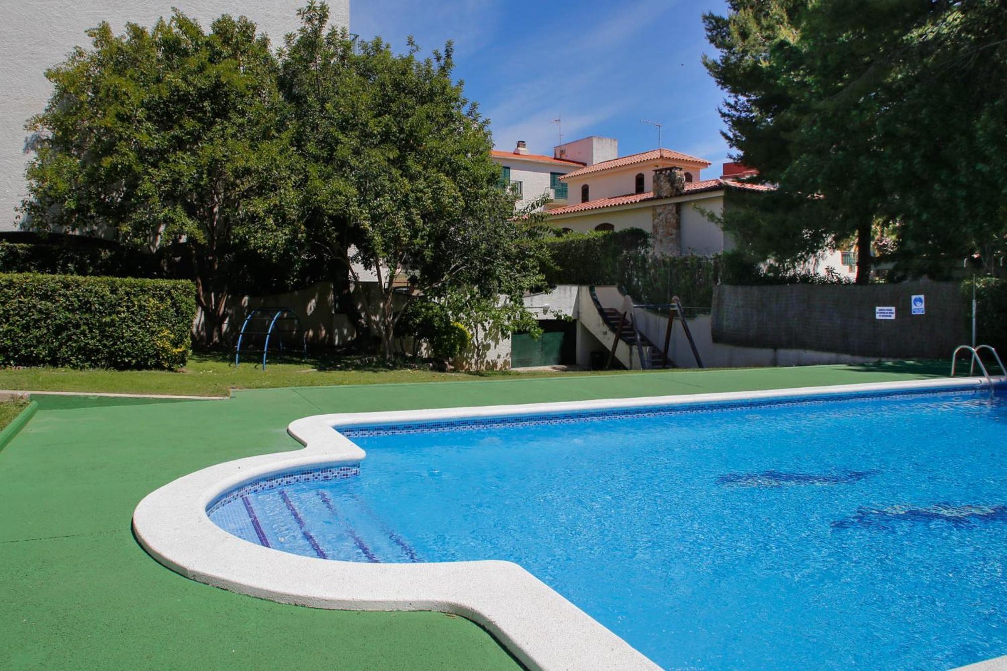 Apartmán At044 Cerca De La Playa, Con Piscina Y Airco Torredembarra Exteriér fotografie