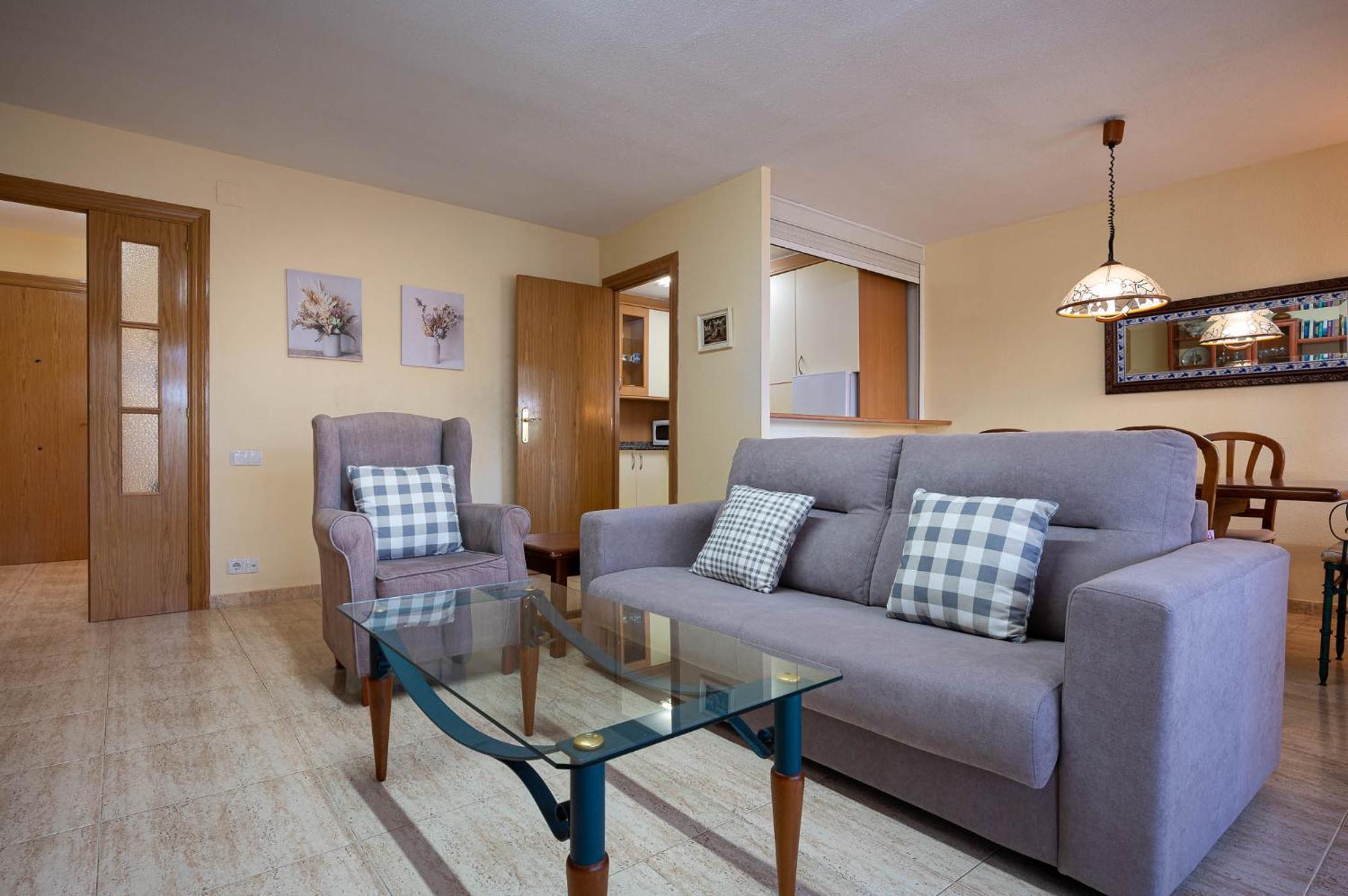 Apartmán At044 Cerca De La Playa, Con Piscina Y Airco Torredembarra Exteriér fotografie